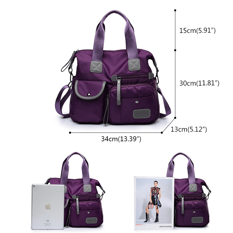 Sacs à main imperméables, sacs à bandoulière unis