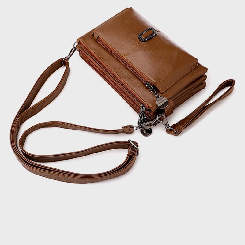 Sac de téléphone à grande capacité pour femmes, sac bandoulière