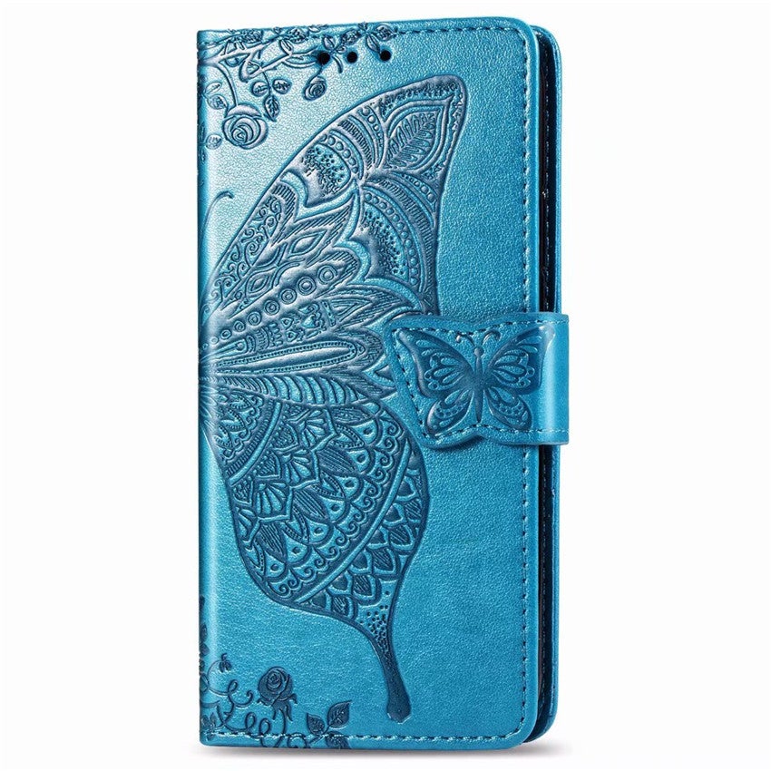 Luxury Embossed Butterfly Leather Wallet Flip Case For Google Pixel