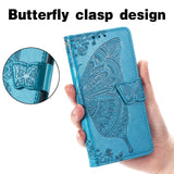 Luxury Embossed Butterfly Leather Wallet Flip Case For Samsung A72 5G