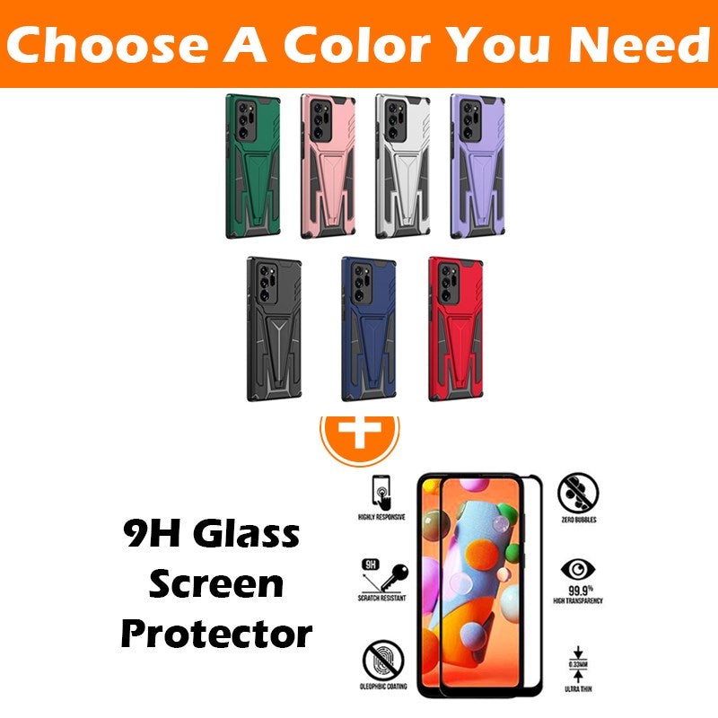 Nouvelle coque de téléphone magnétique blindée extraordinaire pour Samsung Note20 Ultra