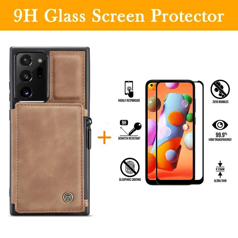 Neue multifunktionale Luxus-Handyhülle mit Brieftasche für Samsung Note20 Ultra