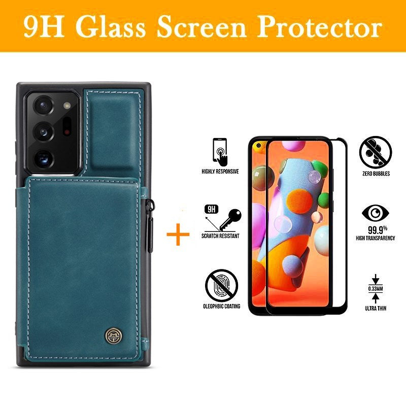 Neue multifunktionale Luxus-Handyhülle mit Brieftasche für Samsung Note20 Ultra