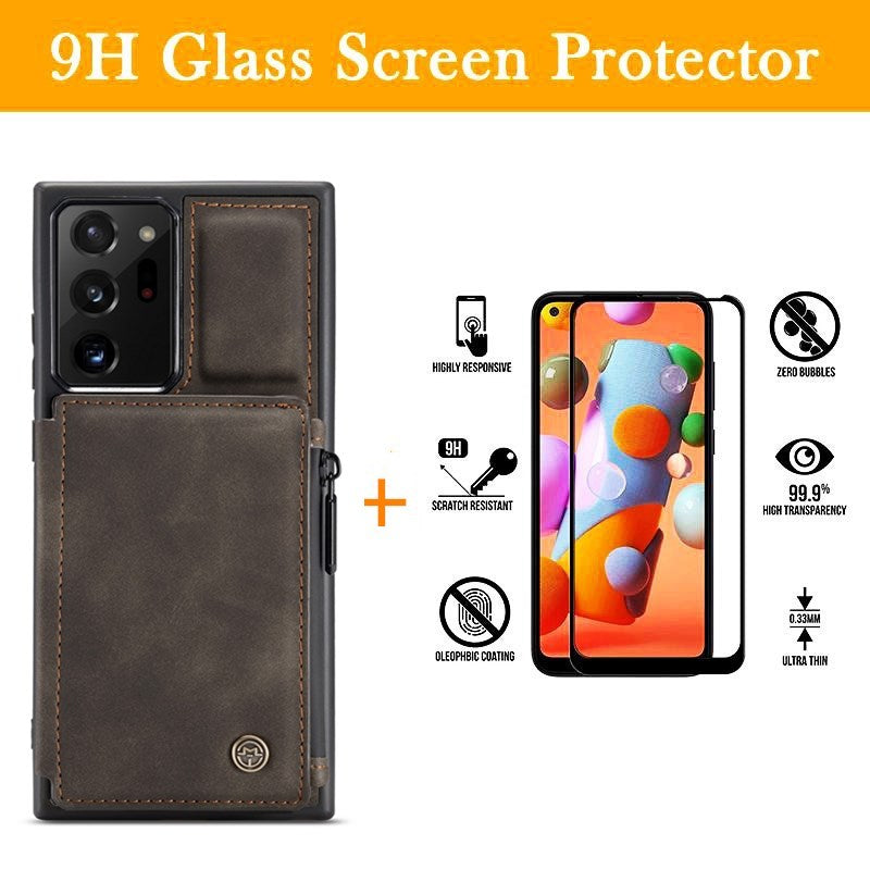 Neue multifunktionale Luxus-Handyhülle mit Brieftasche für Samsung Note20 Ultra