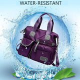 Waterproof Handbags Solid Shoulder Bags