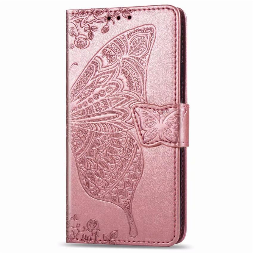 Luxury Embossed Butterfly Leather Wallet Flip Case For Samsung Galaxy S10 Plus