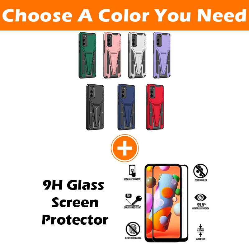 Neue außergewöhnliche Armor Bracket Magnet-Handyhülle für Samsung S20FE 4G/5G