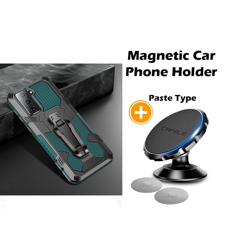 Phone Warrior Multifunktionale Gürtelclip-Hülle für Samsung S21FE