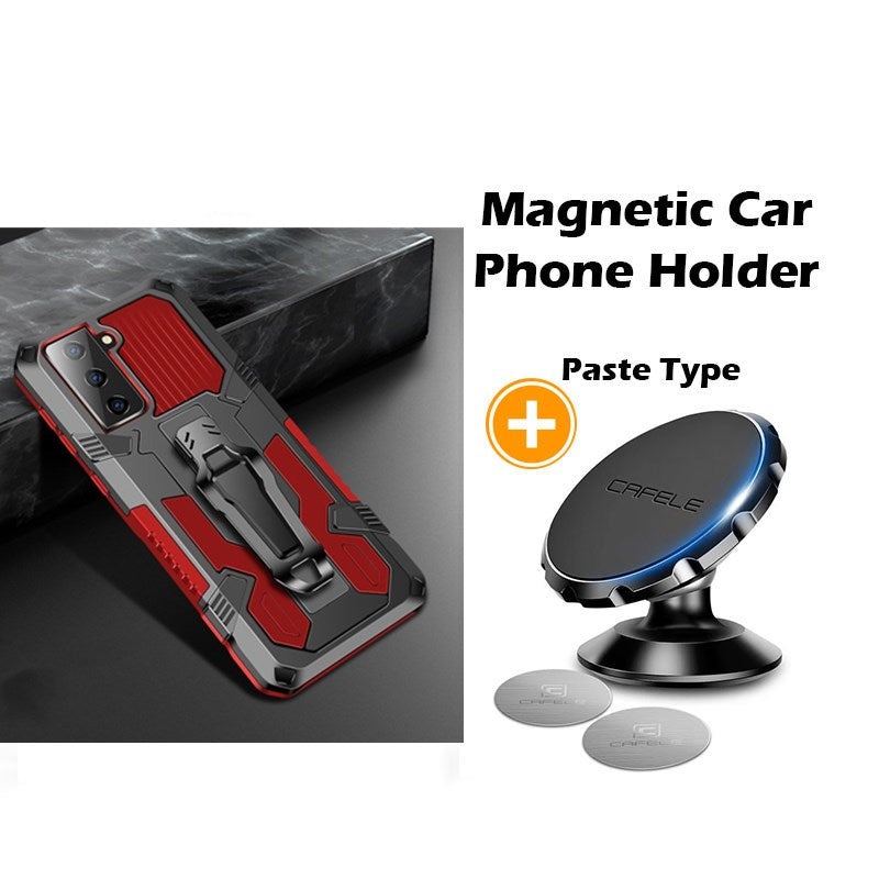 Phone Warrior Multifunktionale Gürtelclip-Hülle für Samsung S21FE