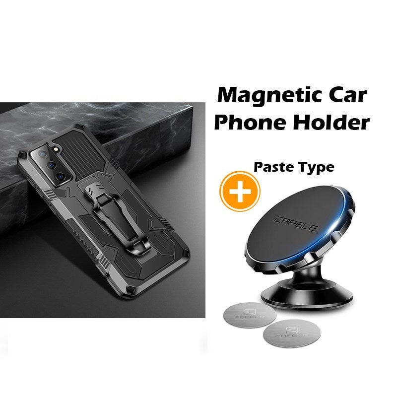 Phone Warrior Multifunktionale Gürtelclip-Hülle für Samsung S21FE