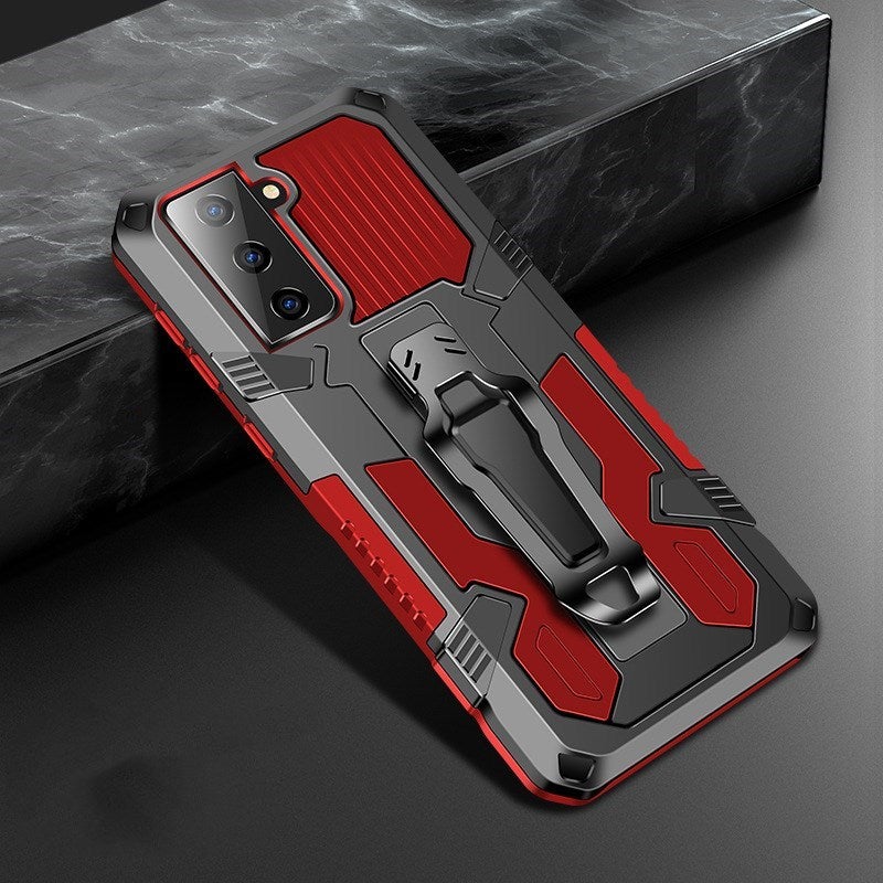 Phone Warrior Multifunktionale Gürtelclip-Hülle für Samsung S21FE