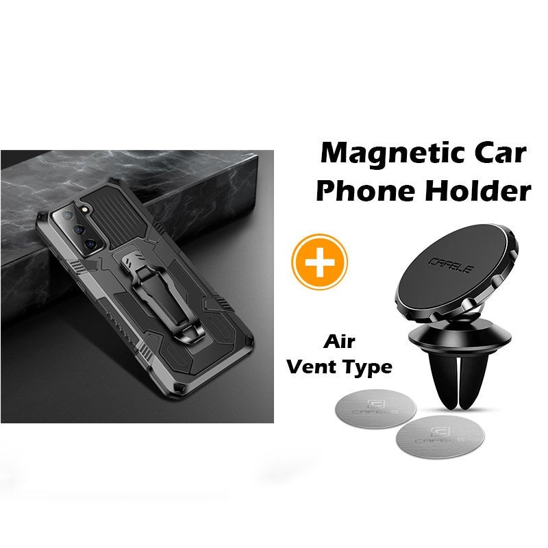 Phone Warrior Multifunktionale Gürtelclip-Hülle für Samsung S21FE