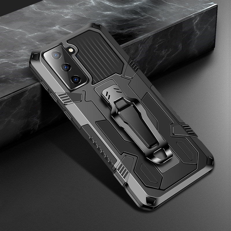 Phone Warrior Multifunktionale Gürtelclip-Hülle für Samsung S21FE