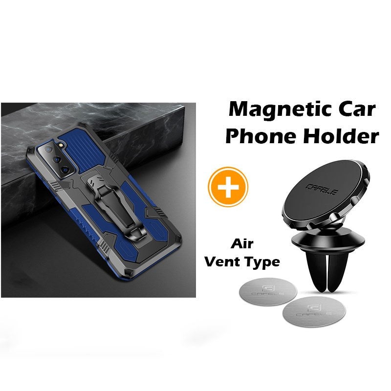 Phone Warrior Multifunktionale Gürtelclip-Hülle für Samsung S21FE