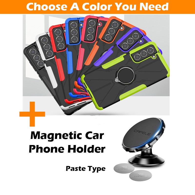 Coque Robot 3 en 1 antichoc pour Samsung S21FE