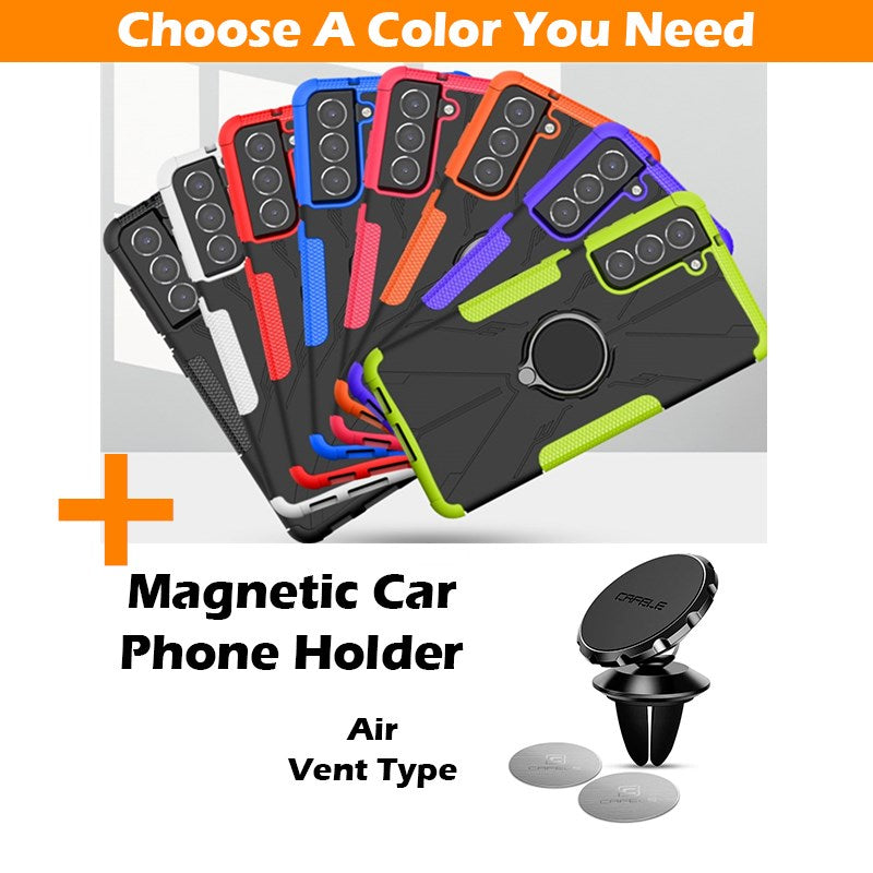 Coque Robot 3 en 1 antichoc pour Samsung S21FE